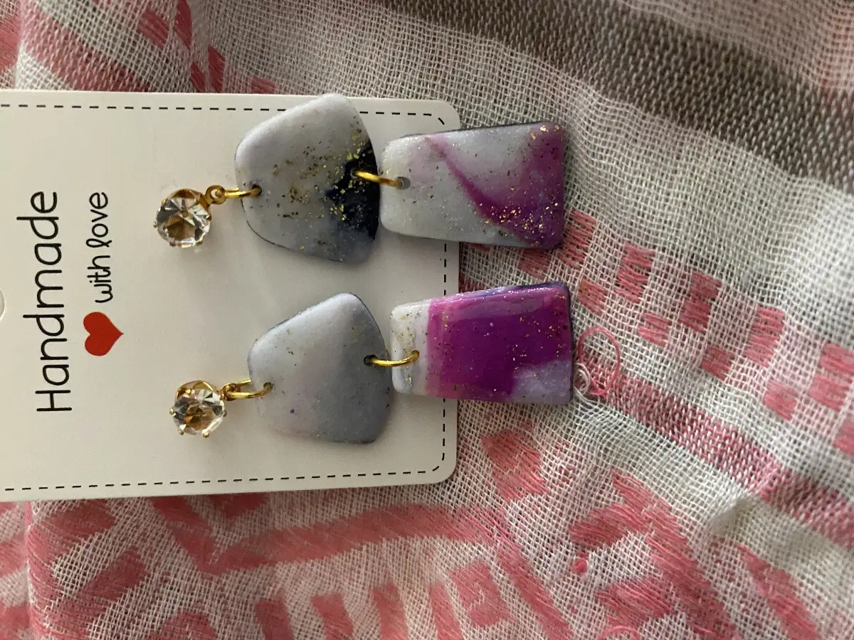 Boucle d’oreille en acier inoxydable