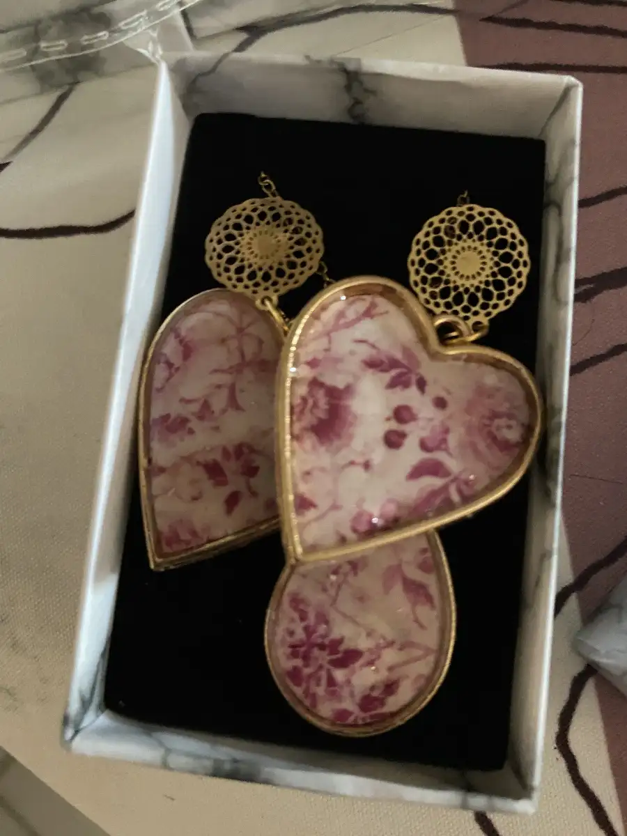 Parure boucles d’oreilles et collier